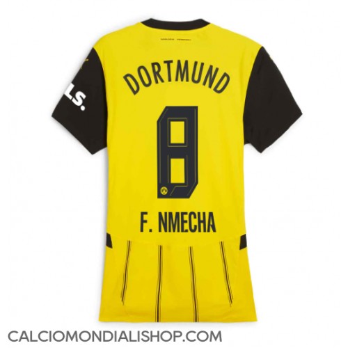 Maglie da calcio Borussia Dortmund Felix Nmecha #8 Prima Maglia Femminile 2024-25 Manica Corta